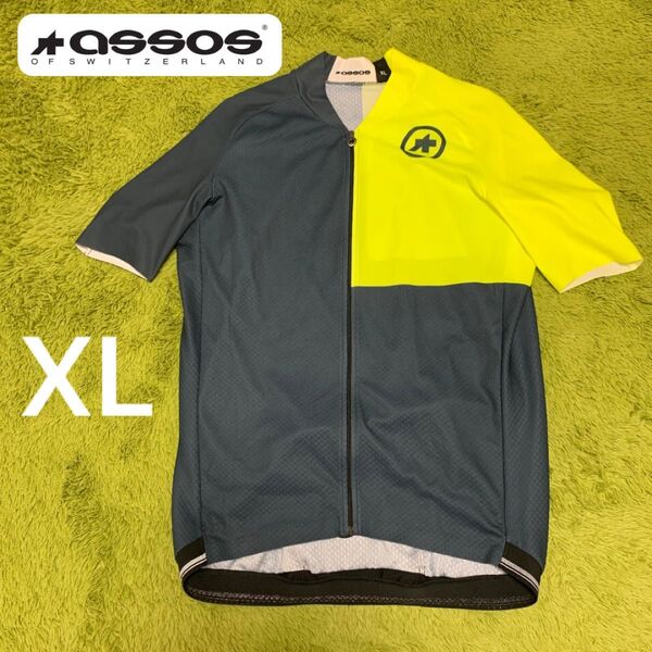 assos アソス Mille GT C2 Evo Stahlsterm X L サイクルジャージ 半袖 ロードバイク