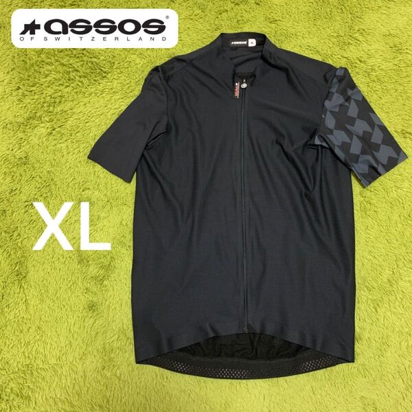 assos アソス equipe rs s9 jersey targa X L サイクルジャージ 半袖ジャージ ロードバイク