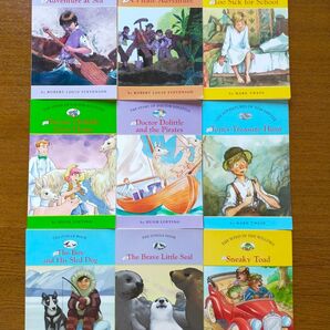 英語絵本9冊セット 宝島、トムソーヤ