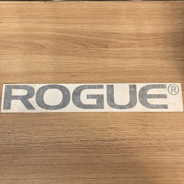 ROGUE FITNESS ステッカー ビニールデカール ロゴ 切り抜き 黒文字 正規品 付き