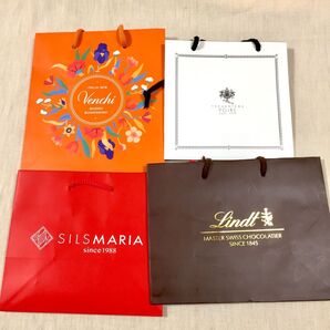 パティスリー ショコラティエ ショッパー4点セット 紙袋 リンツ ヴェンキ