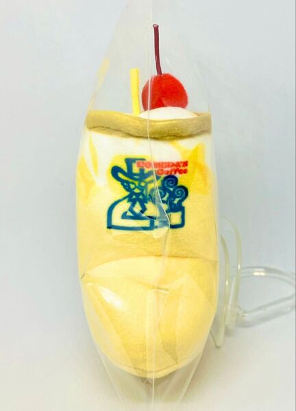 生レモンスカッシュ 珈琲所 コメダ珈琲店 ぬいぐるみマスコット キーホルダー