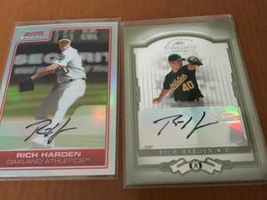 【元Athletics/Rich Harden/MLB通算59W】2004 Donruss Classics Significant Signatures AUTO