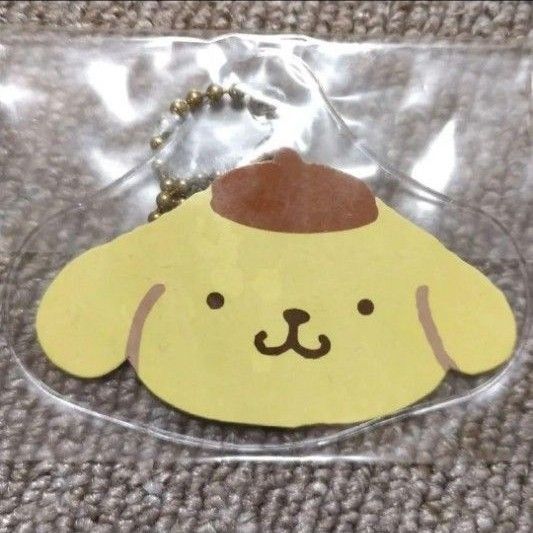 ダイカット お名前タグ サンリオ ポムポムプリン