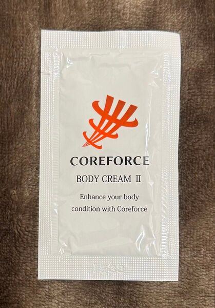【新品】ヘアゴム&コアフォース COREORCE BODY CREAM II ボディクリーム 3g 個包装