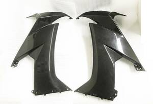 CA-058 Kawasaki ZX-10R 2008 ドライカーボン サイドカウル 左右セット 100%carbon