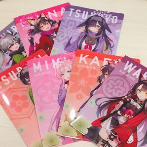 ブルーアーカイブ 百鬼夜行 クリアファイル ファミマコラボ