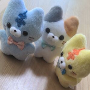 すくっとたっち ぬいぐるみ 3個セット