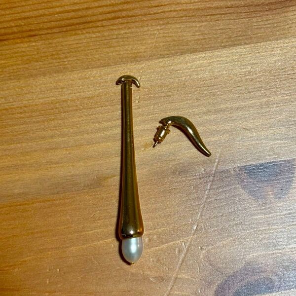 loni Bud asymmetry pierce ピアス