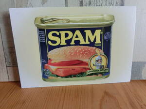 SPAM　スパム　ポストカード　正規品 