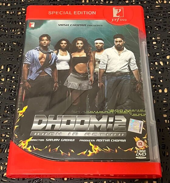 【インド映画DVD】Dhoom 2 Hrithik Roshan(リティク・ローシャン)