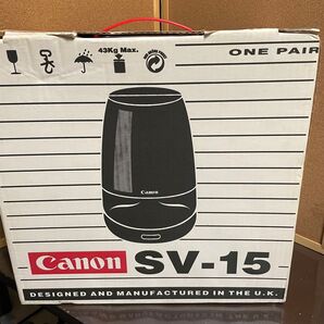 【キャノンのスピーカー】 canon SV-15 箱付き【珍品】 Speaker