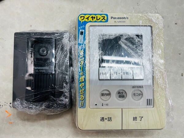 C1 パナソニック インターホン 親機VL-MW230/子機 VLーV566-S
