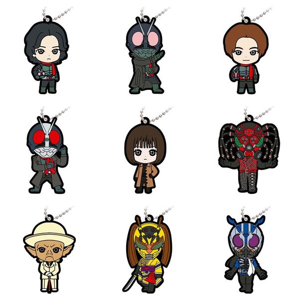 9種セット シン・仮面ライダー カプセル ラバー マスコット 内袋未開封