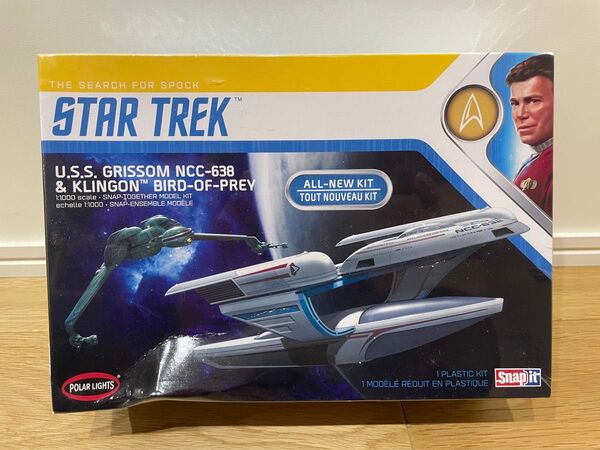 【5月末掲載終了】スタートレック U.S.S.グリソム&クリンゴン バード・オブ・プレイ (1/1000スケール スタートレック)