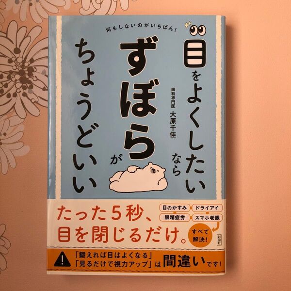 ★目をよくしたいならずぼらがちょうどいい 何もしないのがいちばん!★大原千佳目の使いすぎ不眠頭痛肩こり眼精疲労ドライアイスマホ老眼