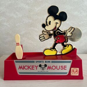 ヴィンテージ ミッキー 貯金箱