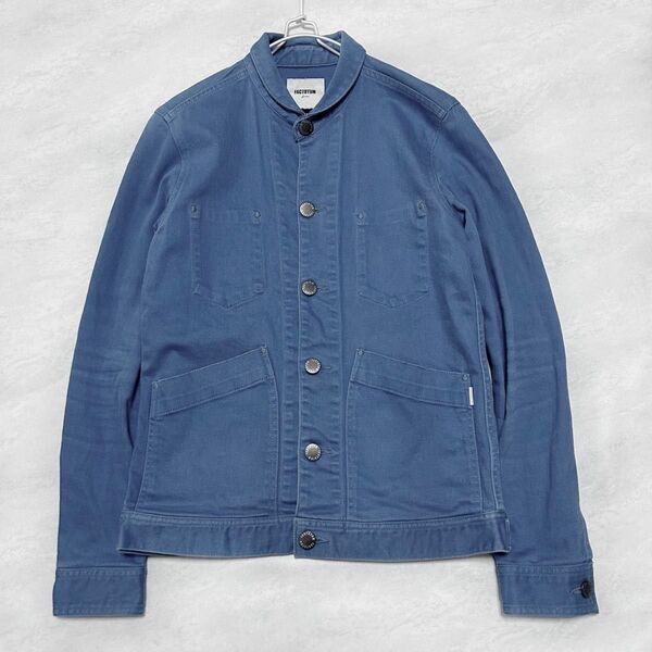 FACTOTUM DENIM ファクトタム デニムジャケット カバーオール 46サイズ S相当