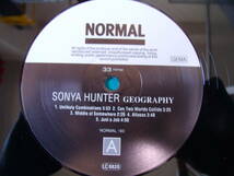 LP●Sonya Hunter / Geography GEMAオリジナル盤NORMAL160_画像3
