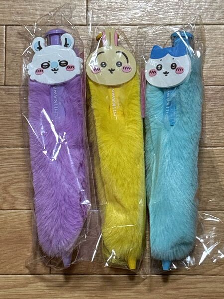 ちいかわ ふわふわBIGボールペン モモンガ ハチワレ うさぎ 3本セット