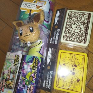 ポケモン プレイマット2個 キーホルダー1個 ダメカン2個