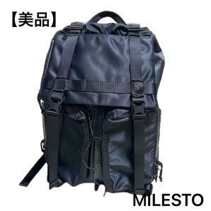 【美品】MILESTO ミレスト バックパック 撥水