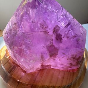 ブラジル産 マラバ鉱山 原石 鉱物 アメジスト 大迫力 天然石