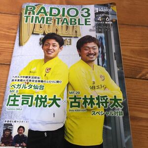 ベガルタ仙台　RADIO3 time table 庄司悦大　古林将太　京都サンガ　湘南ベルマーレ　FC岐阜