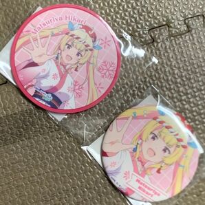 V tuber なんだか配信切り忘れたら伝説になってたのE賞 缶バッジとD賞のラバーコースターの2個セット。