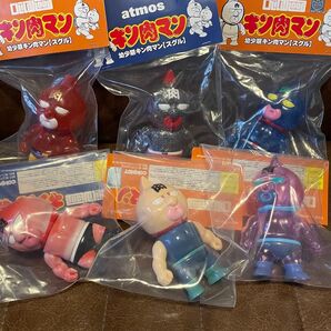 キン肉マン 幼少期キン肉マン(スグル)6体セット 日本製 ソフビ コンビクト レア