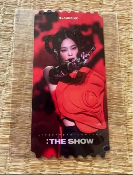 BLACKPINK THE SHOW JENNIE ジェニー 特典