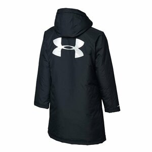  новый товар [ Under Armor ]150 YLG чёрный bench пальто in shure-tedo длинное пальто спортивная одежда spo немного Kids Junior ребенок 