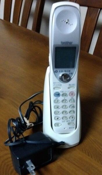 brotherブラザー FAX付電話の子機 BCL-400 付属品有り