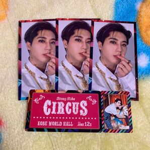 straykids スキズ circus サーカス ハン ジソン トレカ ステッカー