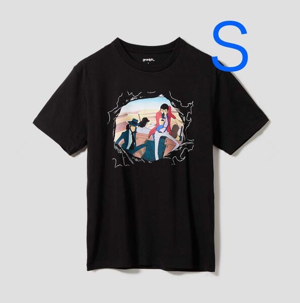 グラニフ ルパン三世 カーチェイス Tシャツ S