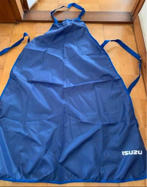 いすゞ いすず イスズ 前掛け エプロン 洗車エプロン 防水 レア 作業エプロン レトロ 非売品