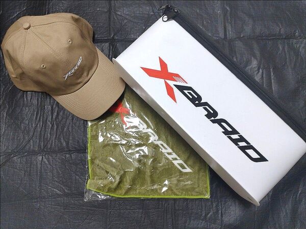 【フィッシングショー大阪2025限定】XBRAID バッカン キャップ タオル 3点セット【YGKヨツアミ】