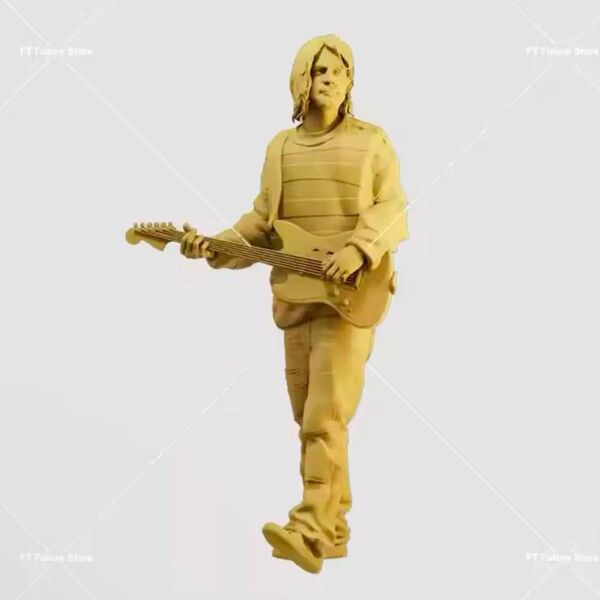 カート・コバーン 1/64 レジン フィギュア NIRVANA 未塗装