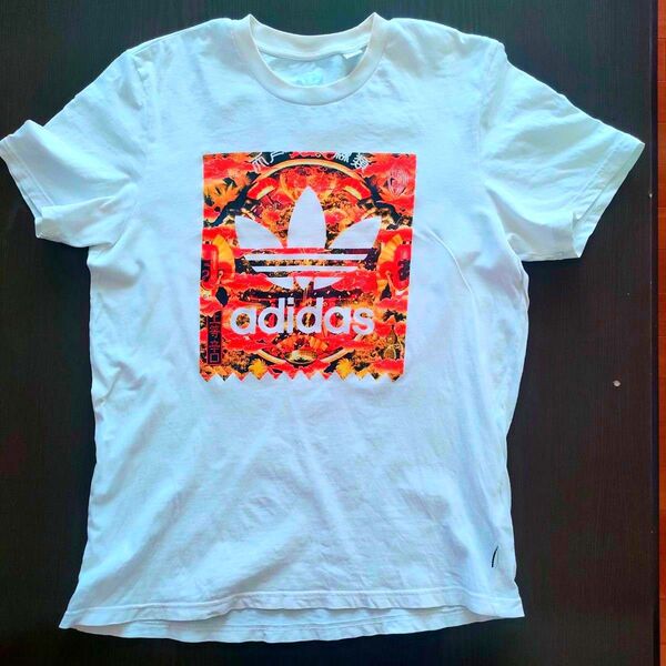 セール 希少ヴィンテージ アディダス Tシャツ Lサイズ
