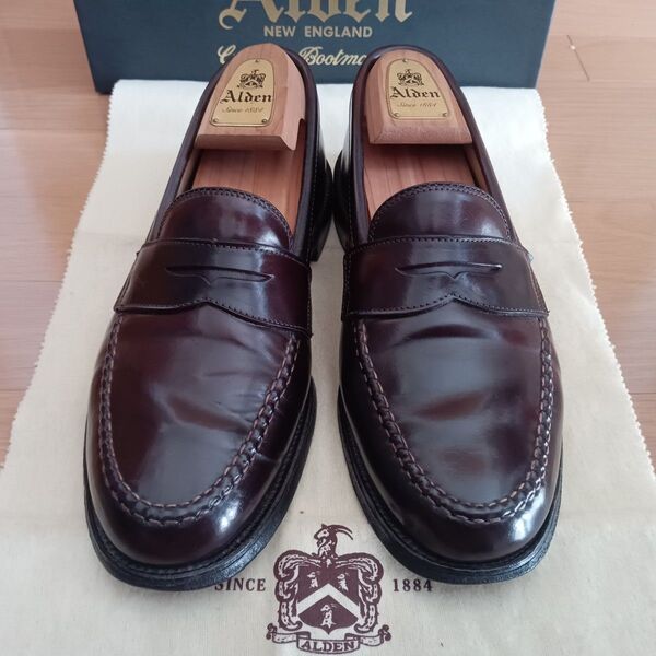 【極美品】ALDEN 99162 ShellCordovan#オールデンコードバン