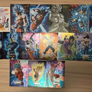 ドラゴンボール色紙、アニメーションポストアート、ツルツルのポストアートまとめ売り