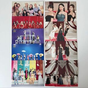 TWICE ラントレ 集合写真 3人バージョン まとめ売り(12枚)