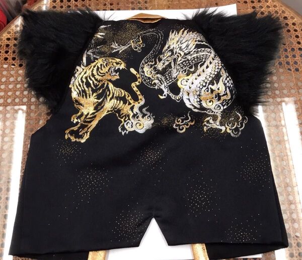 新品未使用 高級刺繍陣羽織