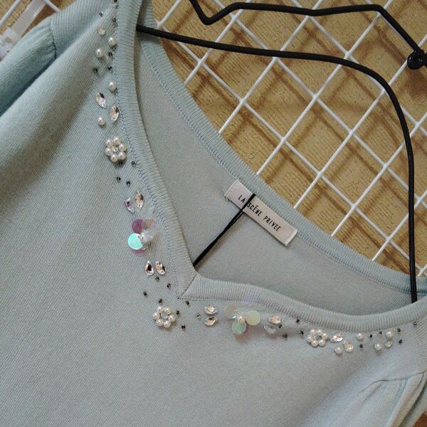 新品☆LA SCENE PRIVEE薄手セーター