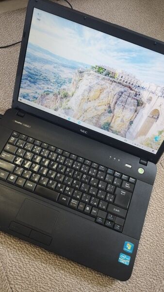 NECノートパソコン VJ22 i3 2.2GHz 2GB SSD128 DVD office2007インストール済み win10