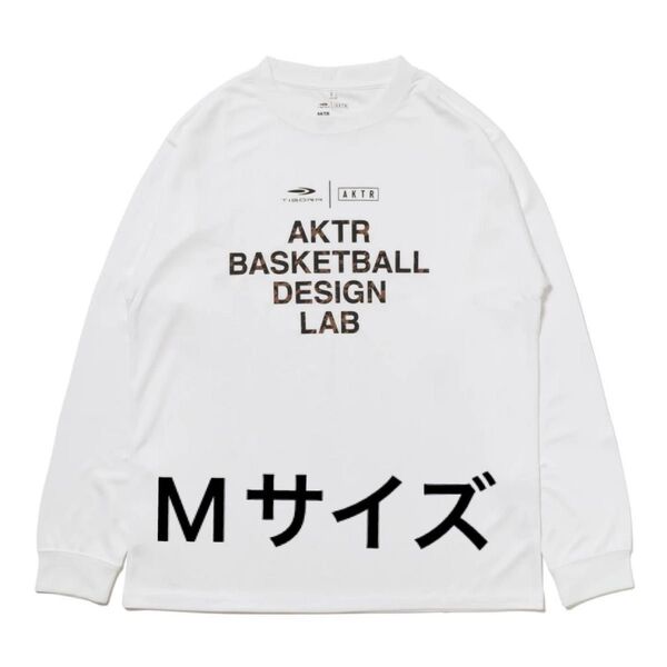 TIGORA×AKTR LOGOプリント 長袖Tシャツ