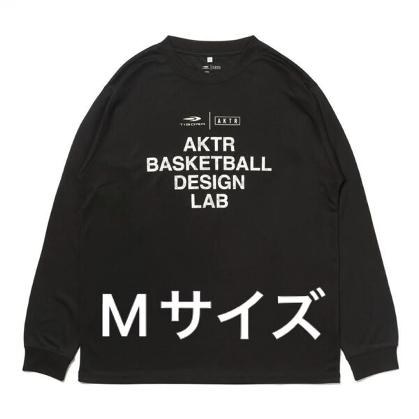 TIGORA×AKTR LOGOプリント 長袖Tシャツ