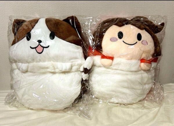新品未開封 幕末志士 足入れぬいぐるみ 坂本/ミケ 足元冷え対策 かわいい