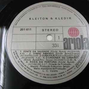 【ブラジル盤LP】KLEITON&KLEDIR / KLEITON&KLEDIR(201 611)の画像3