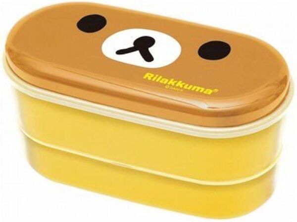 1300円 リラックマ 2段 お弁当箱 ランチボックス
